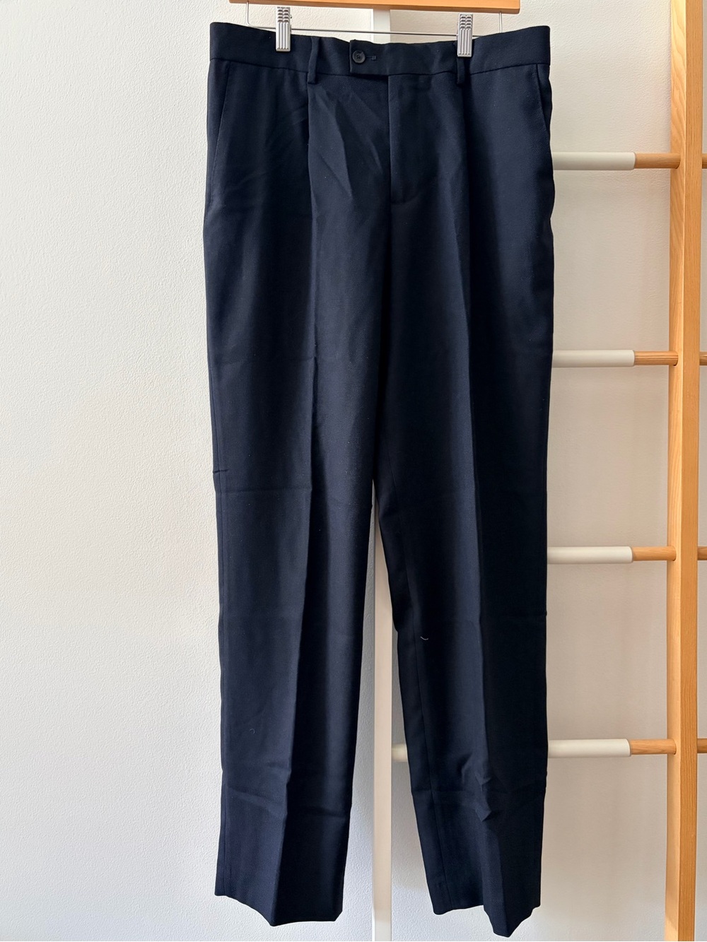 Men's Zara Dark Navy Tailored Dress Pants